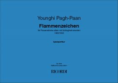 Cover Flammenzeichen für Frauenstimme solo