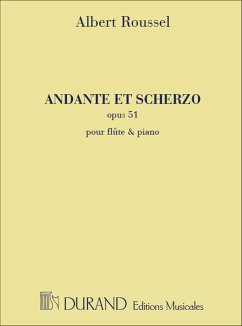 Cover Andante et scherzo op.51 pour flűte et piano