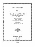 6 SONATES SANS BASSE VOL.1 POUR 2 FLUTES PATERO, ED,