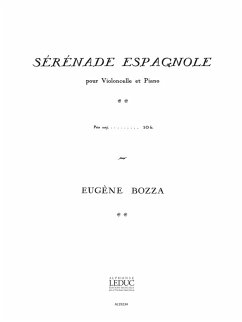 Cover Sérénade Espagnole pour violoncelle et piano