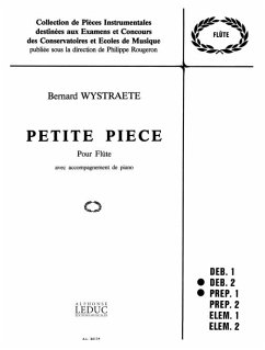 Cover WYSTRAETE PETITE PIECE FLUTE ET PIANO (COLLECTION ROUGERON)