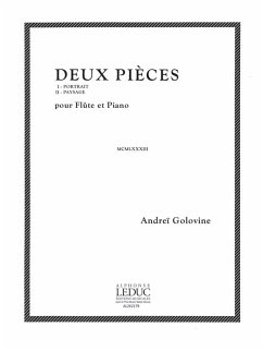 Cover 2 Pičces pour flute et piano