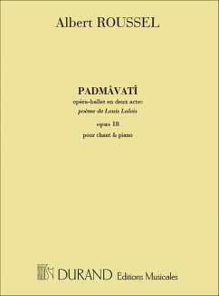 Cover Padmavati op.18 Opern-Ballett in 2 Akten Klavierauszug