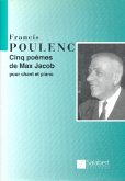 5 počmes de Max Jacob pour chant et piano