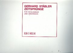 Cover Zeitsprünge für Schlagzeug und Akkordeon Spielpartitur