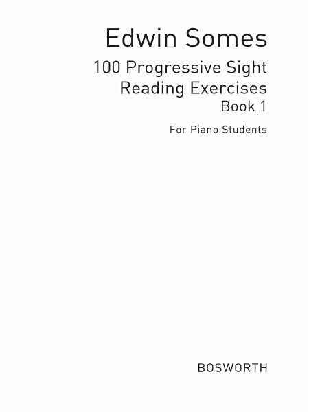 100 progressive Sight-Reading Exercises vol.1 for piano students 100 progressive Sight-Reading Exercises vol.1 for piano students