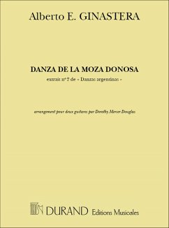 A. E. Ginastera Danza De La Moza Donosa 2 Chitarre