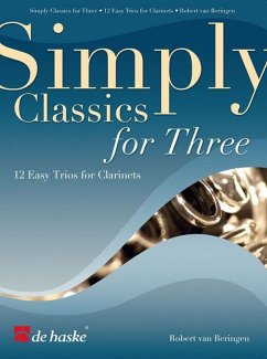 Simply Classics for three für 3 Klarinetten Partitur und Stimmen