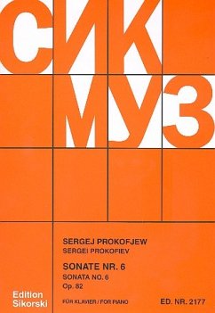 Cover Sonate Nr.6 op.82 für Klavier