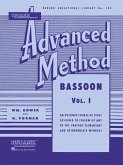 Rubank Advanced Method - Bassoon Vol. 1 Rubank Advanced Method - Bassoon Vol. 1