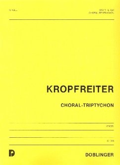 Cover Choral-Triptychon für Orgel