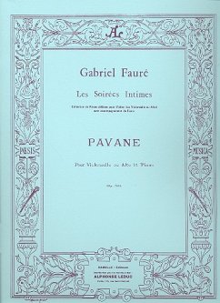 Pavane op.50 pour violoncelle (va) et piano