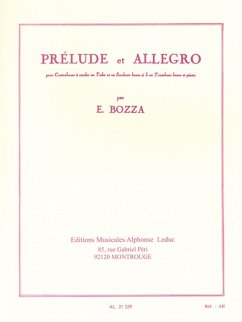 Cover Prelude et allegro pour contre- basse et piano