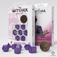 Cover The Witcher Dice Set. Dandelion - Viscount de Lettenhove