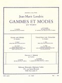 Gammes et modes vol.2 pour saxophone (sur 3 octaves) et arpegges sur 3 octaves et demie