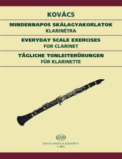 Cover Tägliche Tonleiterübungen für Klarinette