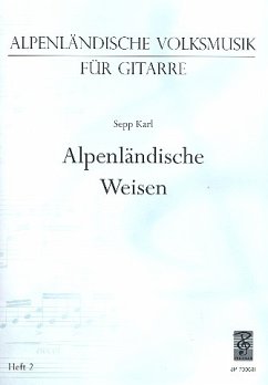 Cover Alpenländische Weisen Band 2 für Gitarre