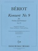 Konzert Nr.9 op.104 für Violine und Orchester für Violine und Klavier