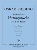 6 leichte Vortragsstücke (1. Lage) für Violine und Klavier