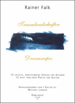 Cover Traumlandschaften 12 leichte, zweistimmige Stücke für Gitarre