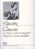 Młller_Johann Joachim Quantz Concerto In La Maggiore Per Flauto E Archi Flöte und Klavier