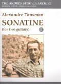 Sonatine (+CD) for 2 guitars score Sonatine (+CD) for 2 guitars score