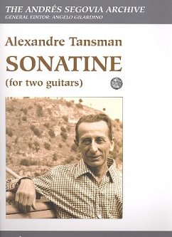 Cover Sonatine (+CD) for 2 guitars score