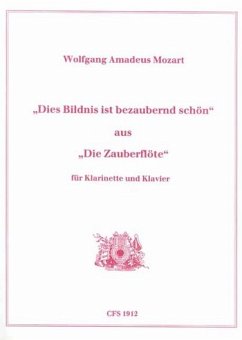 Cover Dies Bildnis ist bezaubernd schön für Klarinette und Klavier