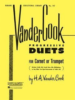Cover Vandercook Progressive Duets for Cornet or Trumpet