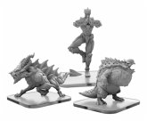 S-Type Shinobi, Bellower, and Courser  Monsterpocalypse Protectors Alternate Elite Units (resin/metal)