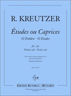 Études ou caprices für Violine solo