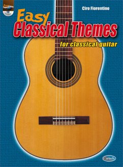Cover Ciro Fiorentino, Easy Classical Themes for Classical Guitar Gitarre Buch + CD