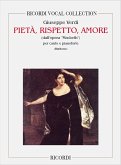 G. Verdi Macbeth: Pieta', Rispetto, Amore Canto (O Voce Recit) E Pianoforte