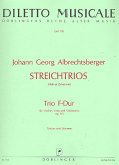 Streichtrio F-Dur op.9,3 Partitur und Stimmen