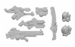 Dusk Wolf A Weapon Pack  Warcaster Marcher Worlds Pack (metal)