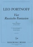 4 russische Fantasien für Violine und Klavier