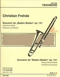 Cover Souvenir de Baden Baden op.141 für Posaune und Klavier
