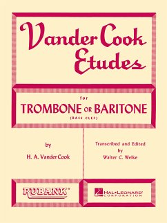 Cover Vandercook Etudes for Trombone or Baritone