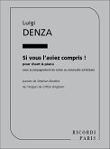 Denza Si Vous l'Aviez Compris Vocal and Piano