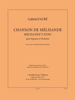 HA9755 Chanson e Mélisande pour chant et orchestre pour chant et piano