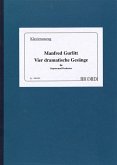 Vier dramatische Gesänge für Sopran und Orchester Sopran und Orchester Klavierauszug
