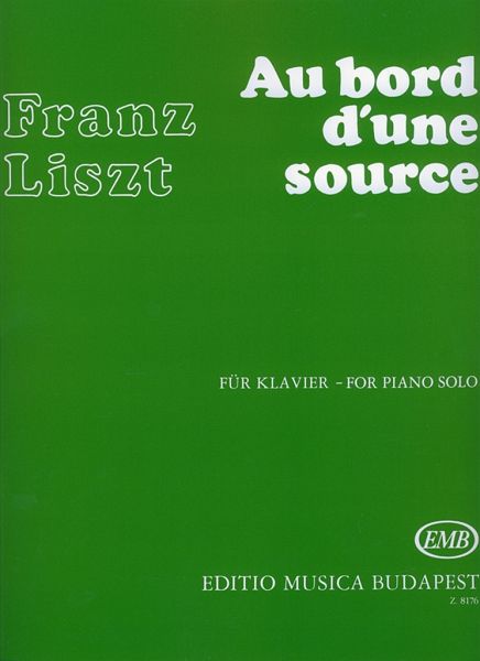 Au bord d'une source for piano solo Au bord d'une source for piano solo
