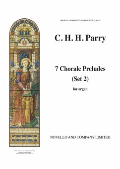 Cover Hubert Parry, Seven Chorale Preludes Set 2 Orgel Buch