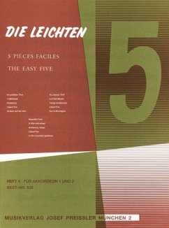 Cover Die leichten Fünf Bd.6 für Akkordeon