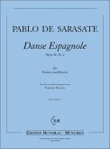 Sarasate, Pablo de Spanische Tänze - Danses Espagnoles op. 26/2 Violine und Klavier