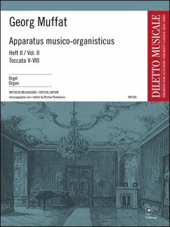 Cover Apparatus musico-organisticus für Orgel Toccaten 5-8