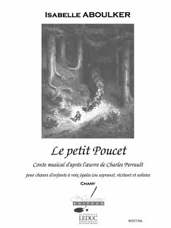 Cover ABOULKER/PERRAULT PETIT POUCET CONTE MUSICAL/CHANT SEUL