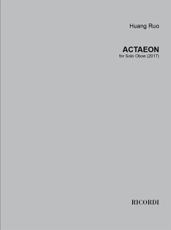 Cover Huang Ruo, Actaeon Oboe Buch