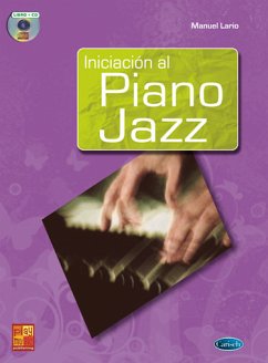 Cover Manuel Lario, Iniciación al Piano Jazz Bass Guitar Buch + CD