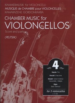 Chamber music for violoncellos for 3 violoncellos score and parts Arpad, Pejtsik, ed